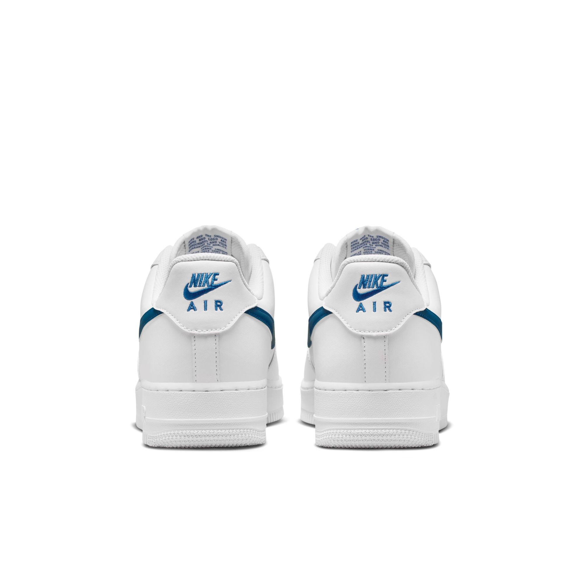 Men's Nike Air Force 1 '07 - 
WHITE/COURT BLUE-WHITE