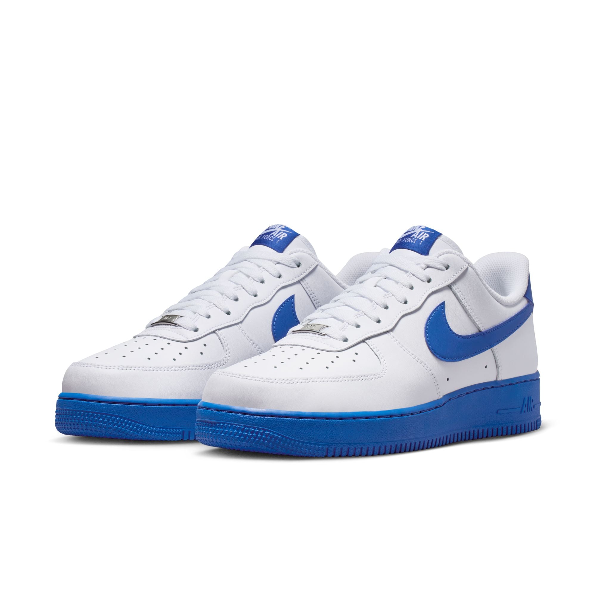 Men's Nike Air Force 1 '07 Lv8-White/Game Royal