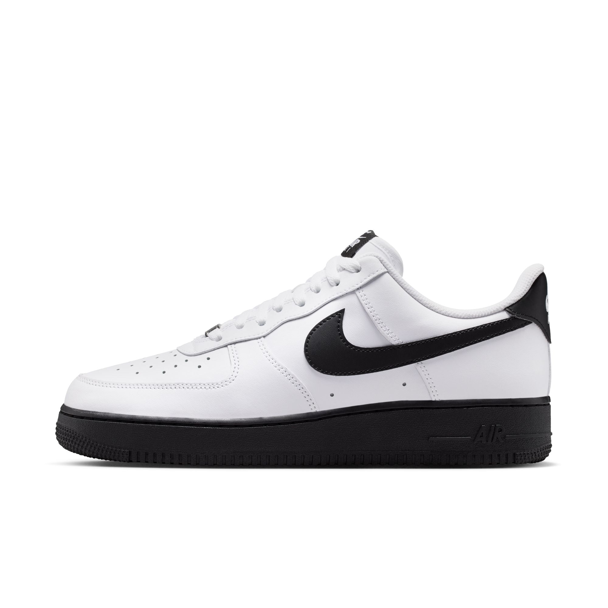 Men's Nike Air Force 1 '07 LV8 - WHITE/BLACK Men's Nike Air Force 1 '07 LV8 - WHITE/BLACK