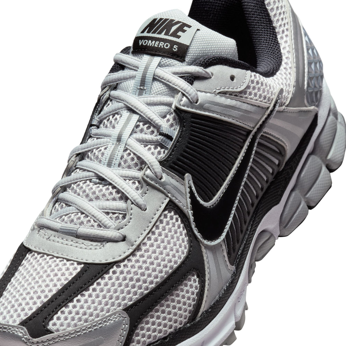 Men&#39;s Nike Zoom Vomero 5 - METALLIC SILVER/BLACK-PURE PLATINUM