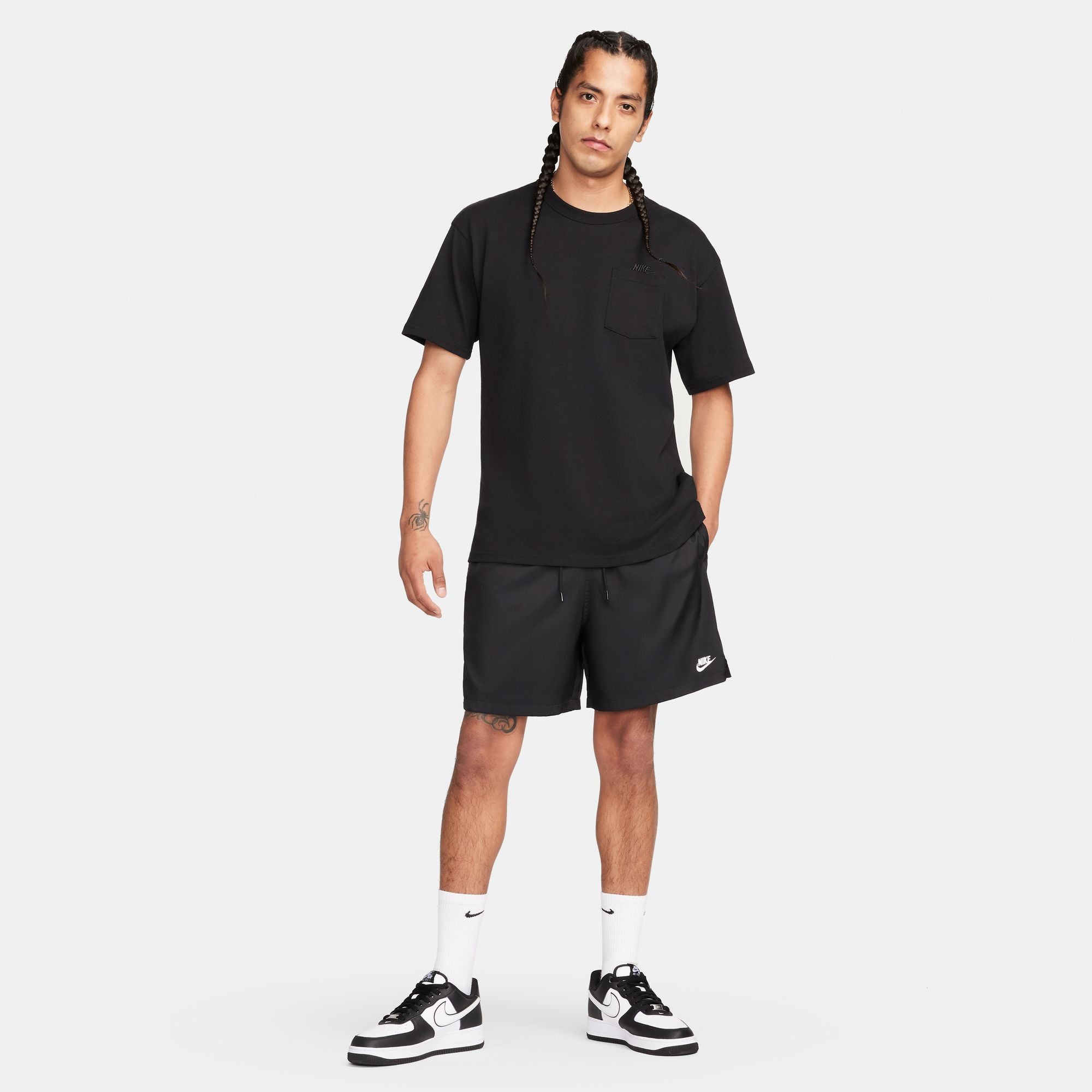 Men's Nike Woven Flow Shorts - BLACK