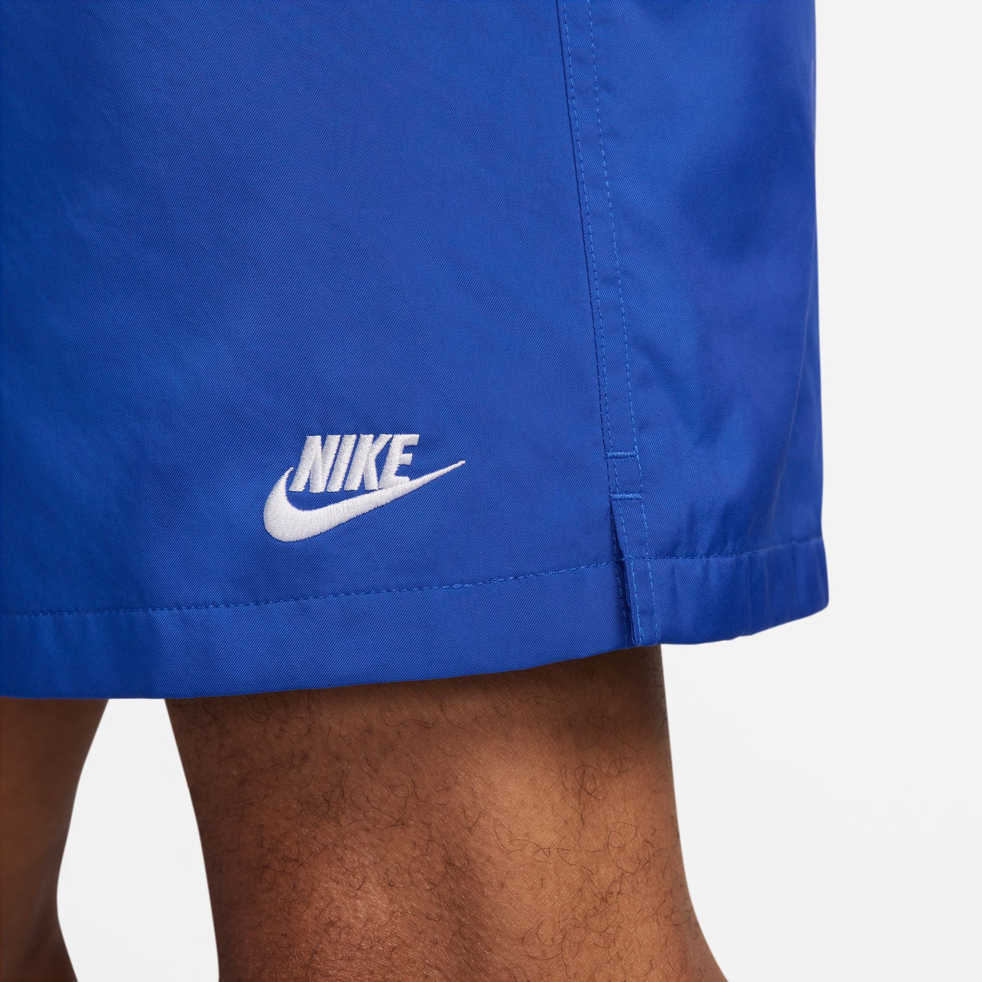 Men's Nike Woven Flow Shorts - GAME ROYAL/WHITE
