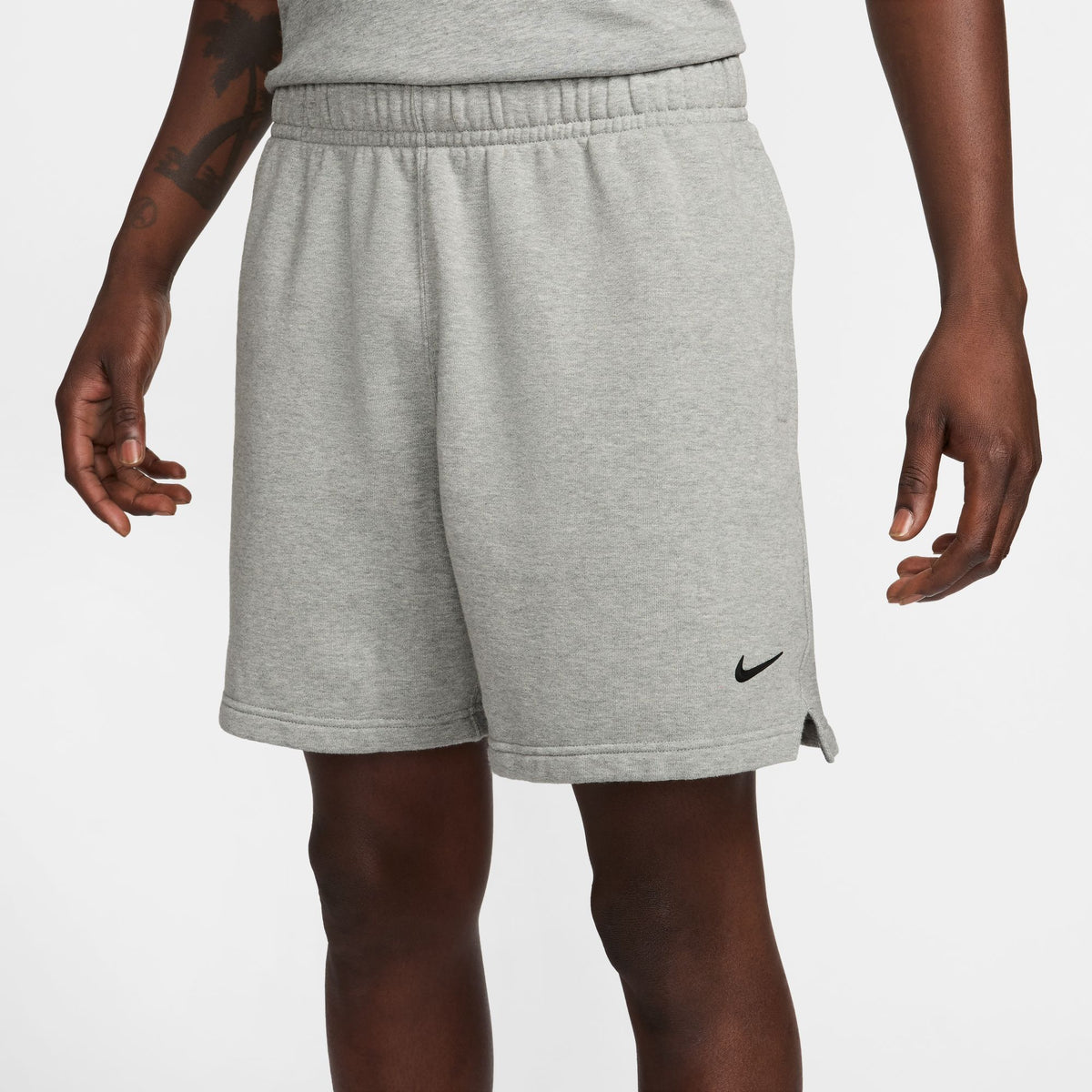 Men&#39;s Nike x Nocta Cardinal Fleece Shorts - DK GREY HEATHER/MATTE SILVER/BLACK