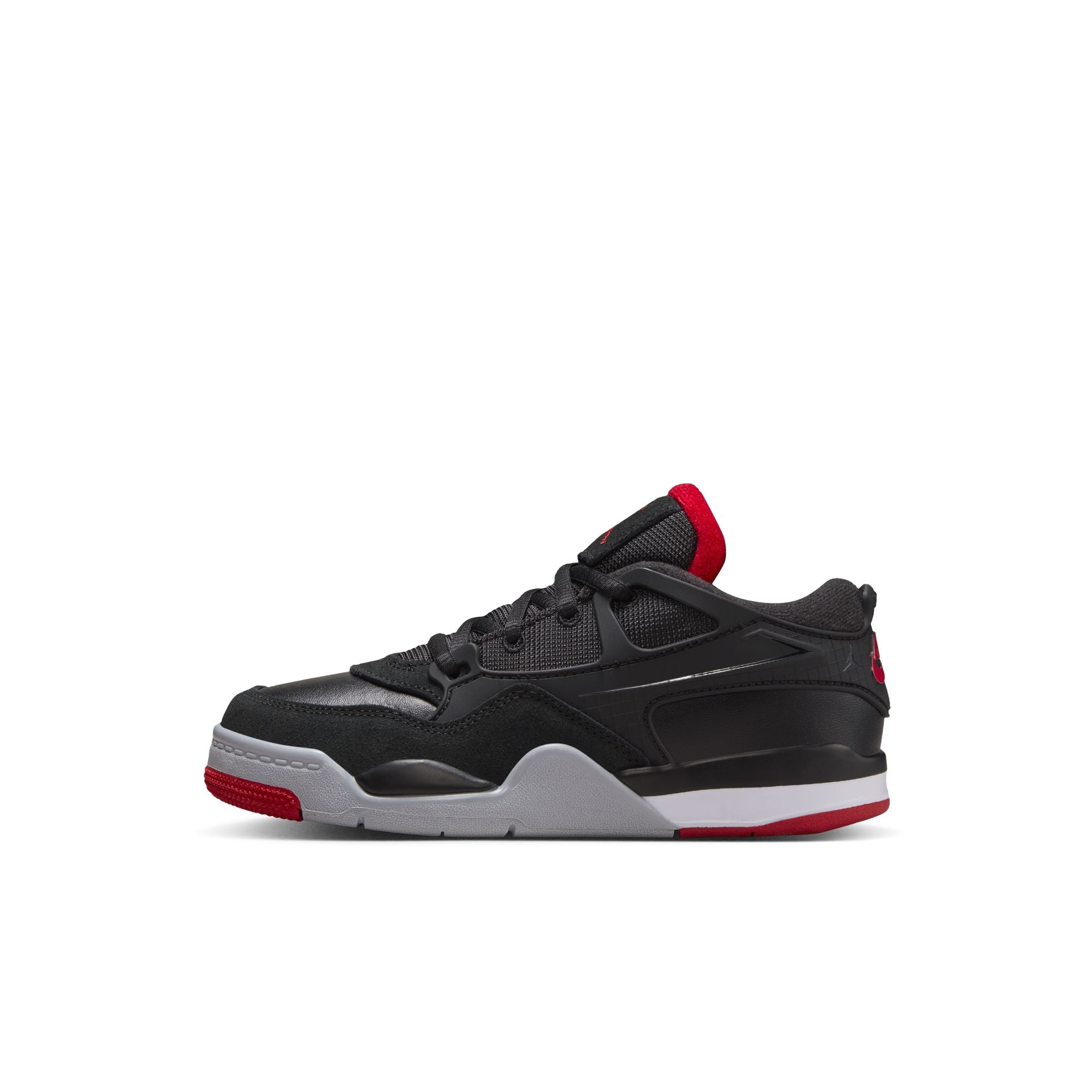 Jordan 4 RM PS - BLACK/VARSITY RED-WOLF GREY-WHITE