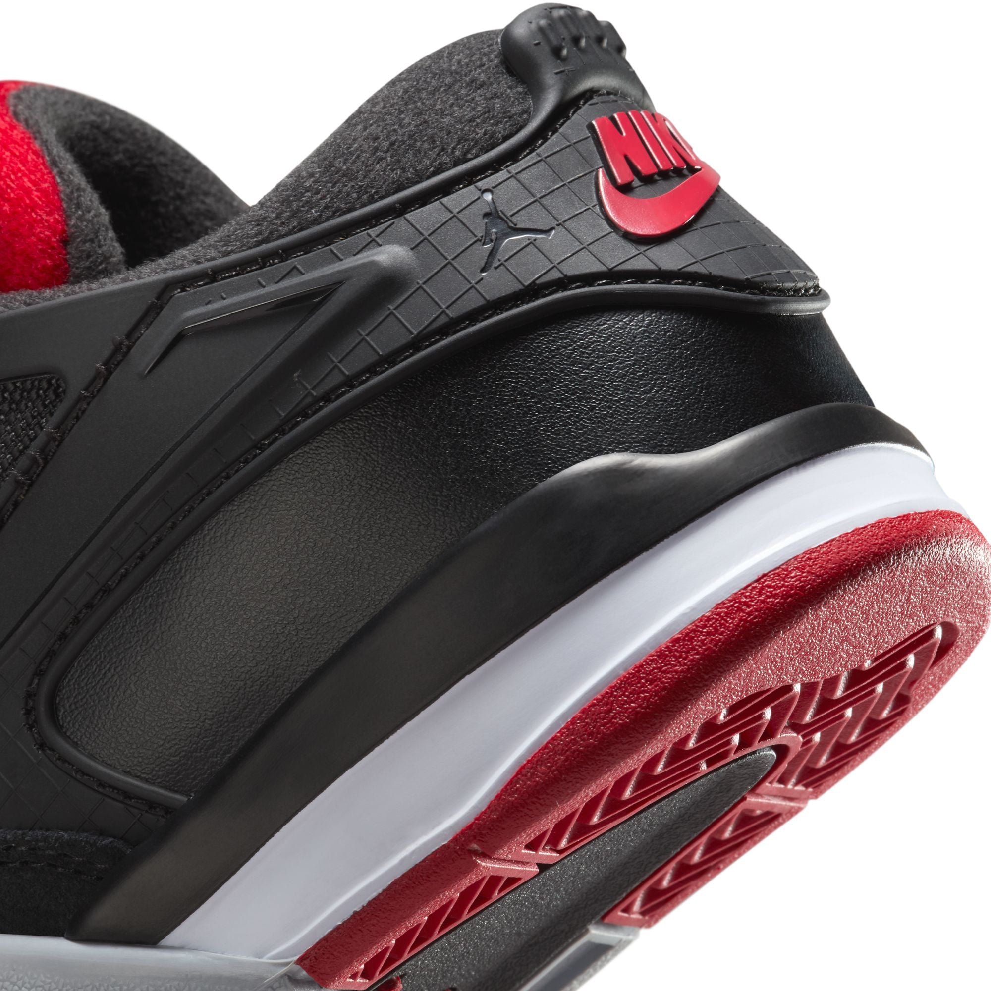 Jordan 4 RM PS - BLACK/VARSITY RED-WOLF GREY-WHITE