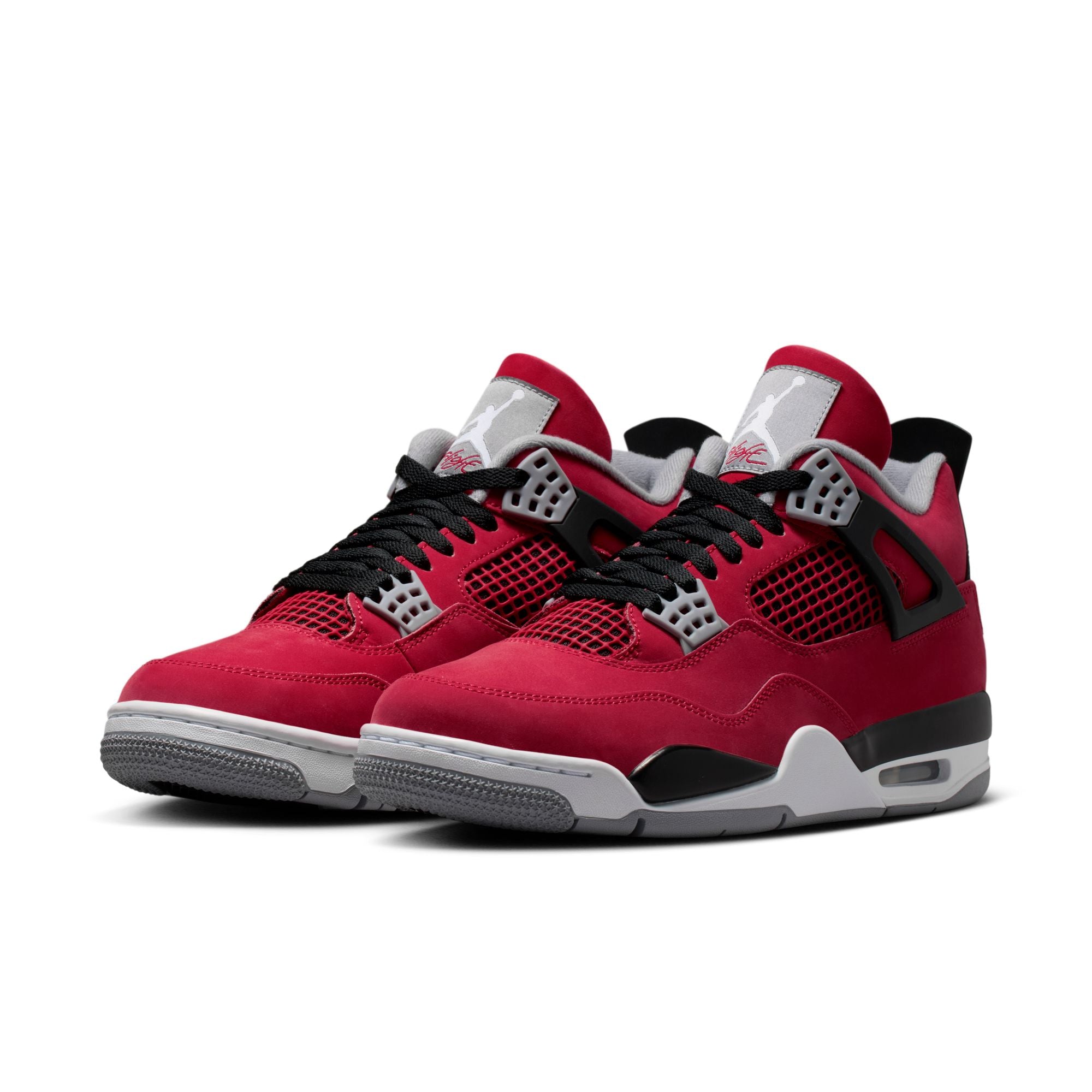 Men's Air Jordan 4 "Toro Bravo" - FIRE-RED/BLACK