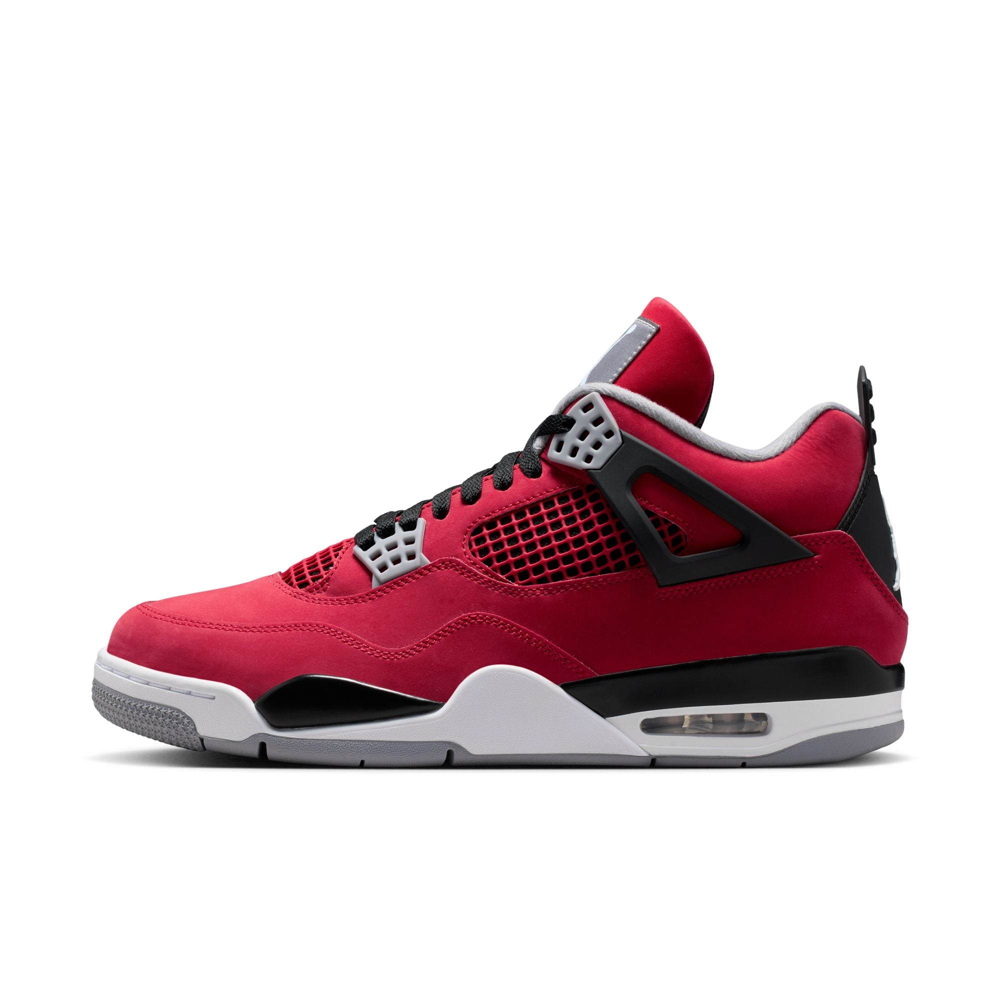 Men's Air Jordan 4 "Toro Bravo" - FIRE-RED/BLACK