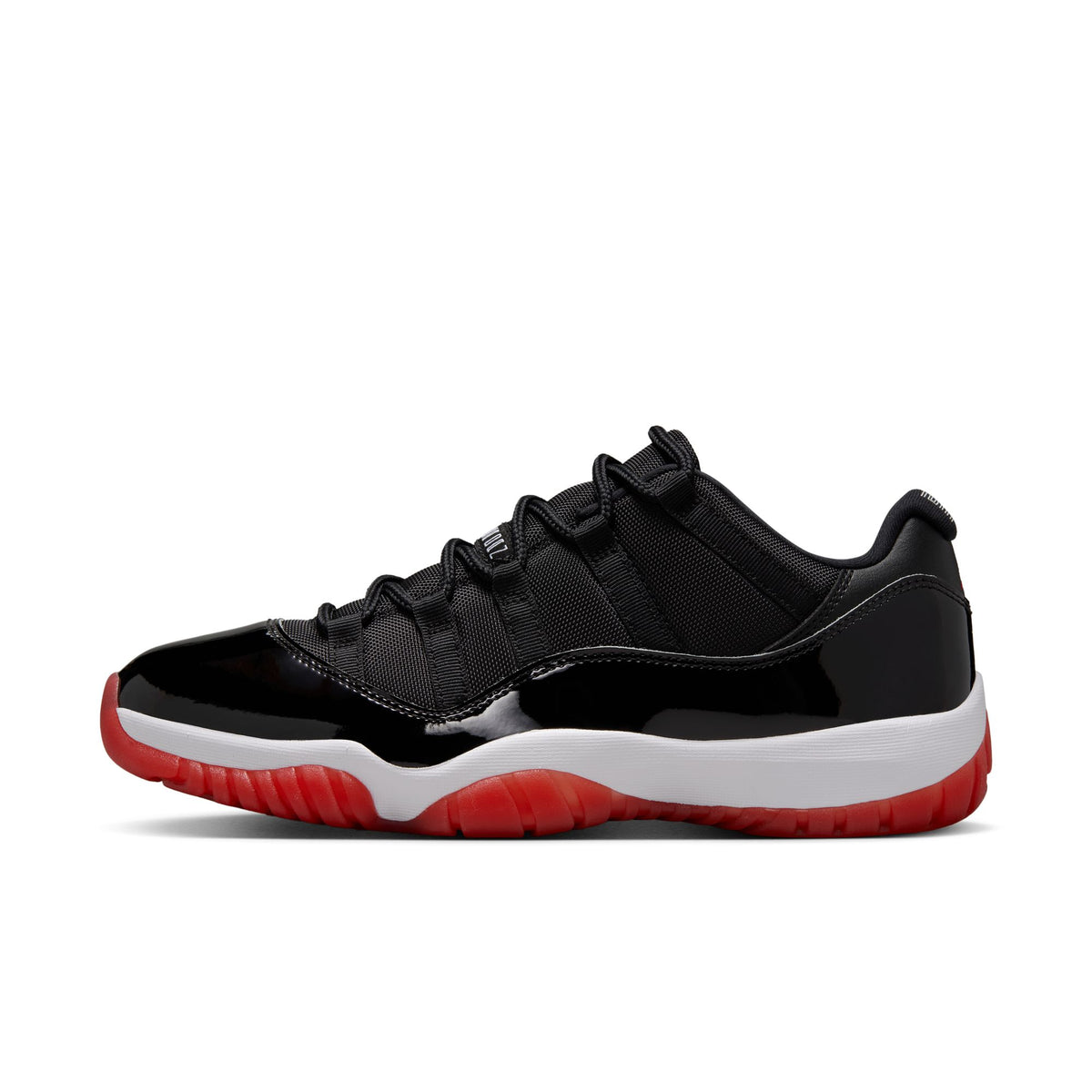 Men&#39;s Air Jordan 11 Retro Low &quot;Bred&quot; - BLACK/VARSITY RED-WHITE