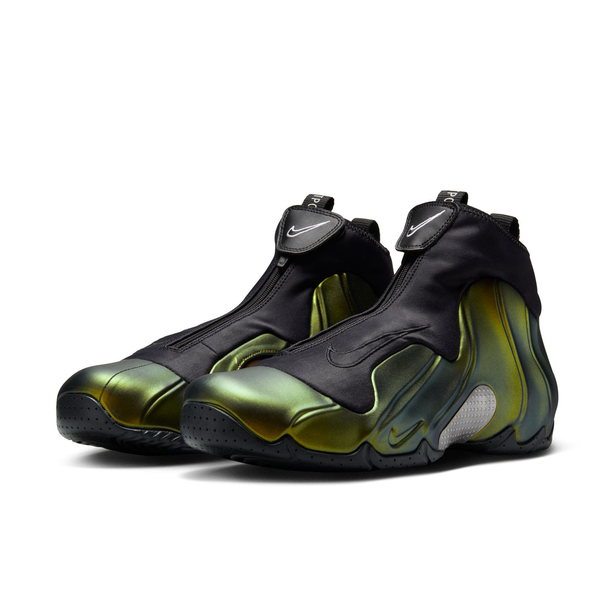 Men&#39;s Nike Air Flightposite QS - METALLIC GOLD/BLACK-METALLIC SILVER