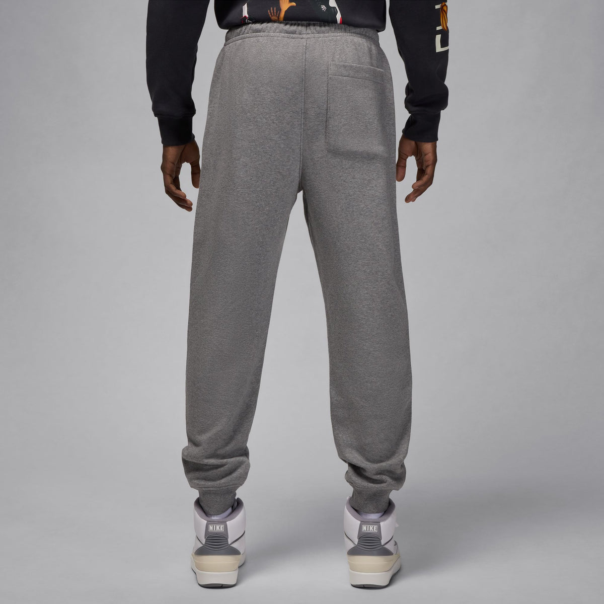 Men&#39;s Jordan Brooklyn Fleece
Pant - CARBON HEATHER/WHITE