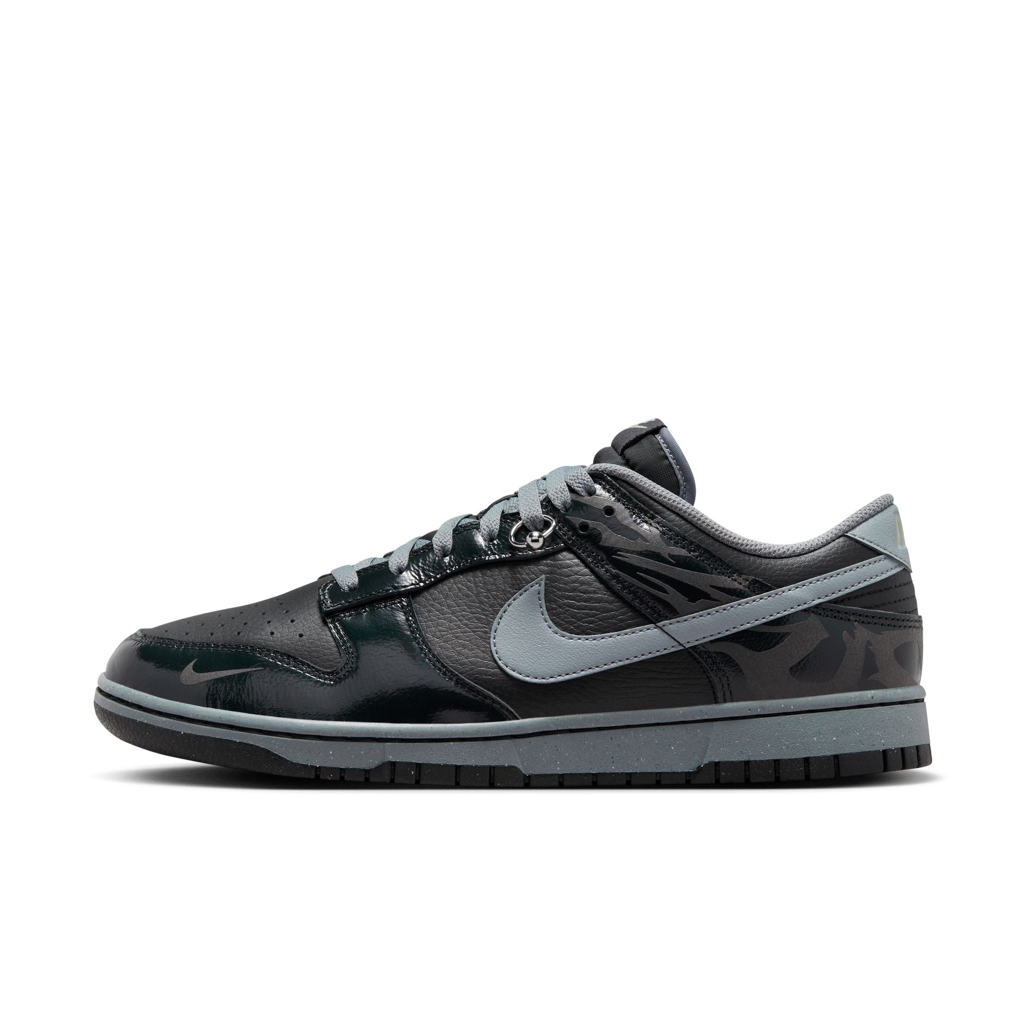 Men's Nike Dunk Low Retro Quickstrike OFF NOIR/COOL GREY-BLACK-JADE