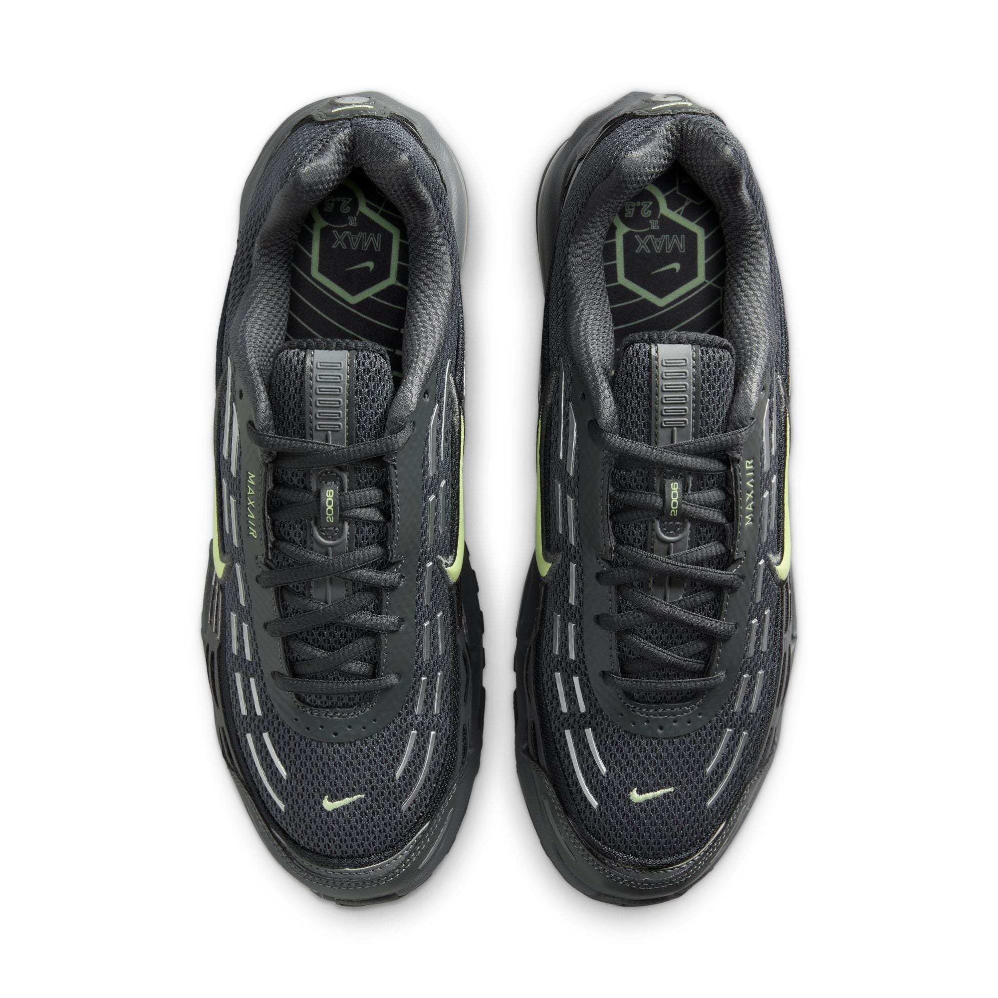 Men's Nike Air Max TL 2.5 - IRON GREY/LT LIQUID LIME-DK SMOKE GREY