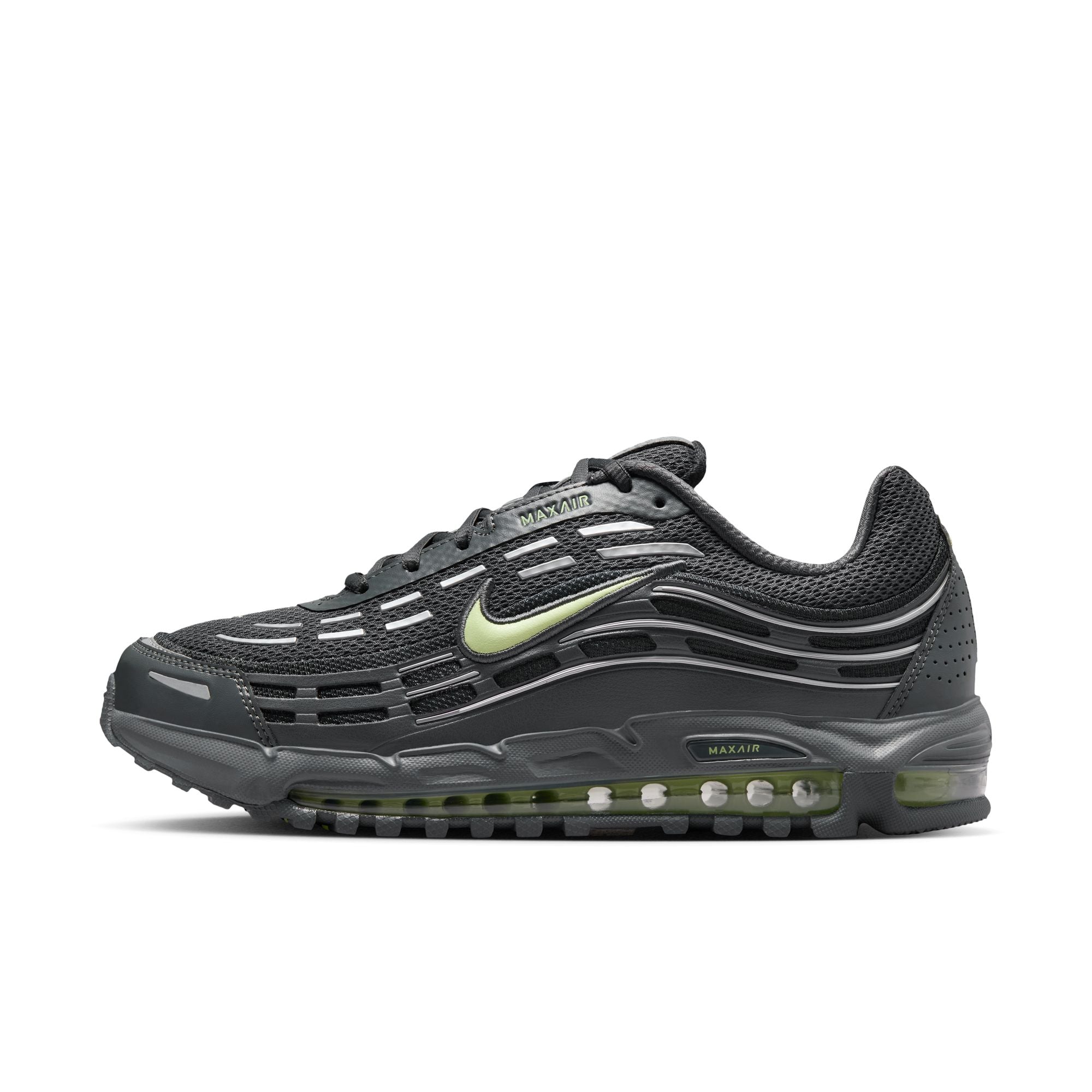 Men's Nike Air Max TL 2.5 - IRON GREY/LT LIQUID LIME-DK SMOKE GREY