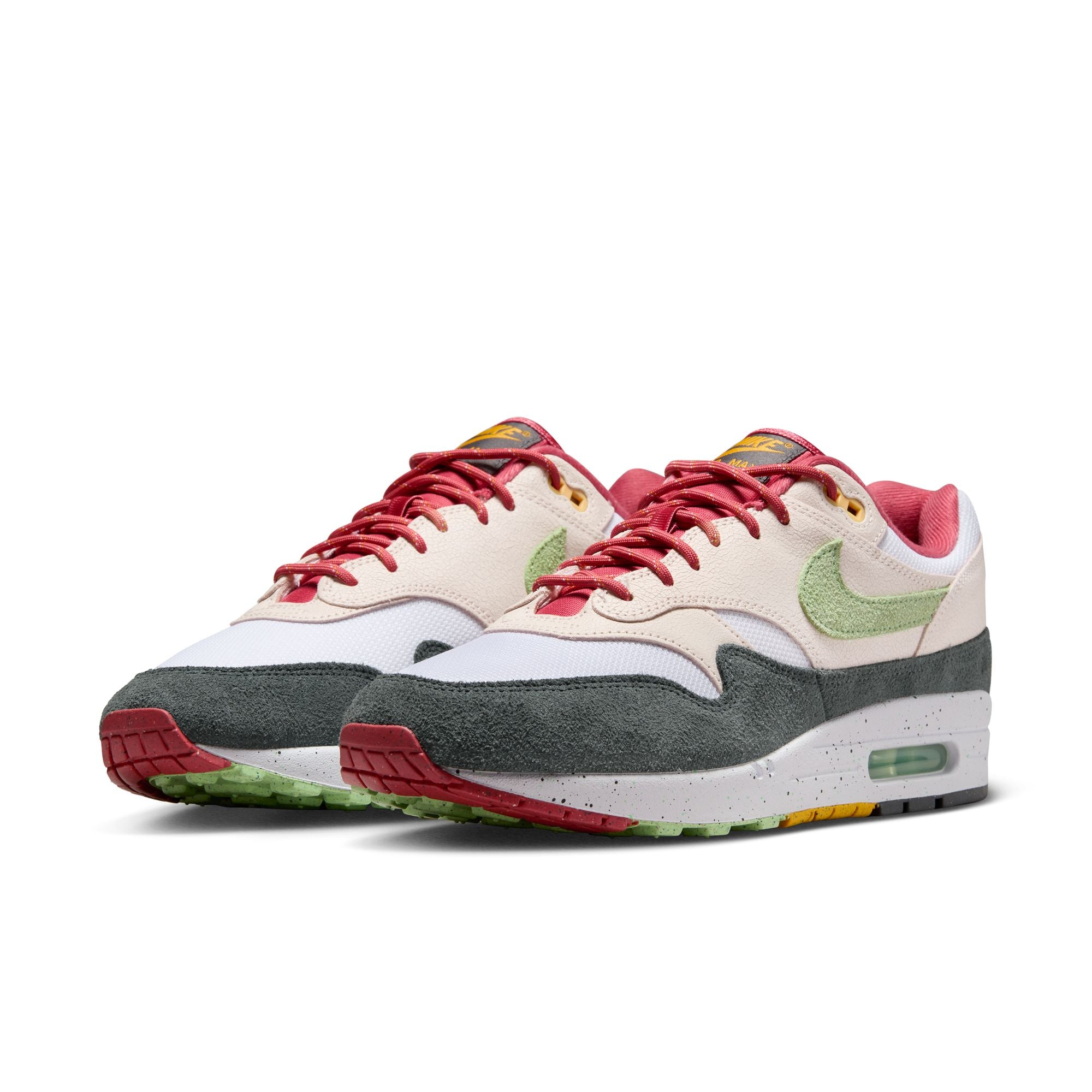 Men's Nike Air Max 1 - LIGHT SOFT PINK/VAPOR GREEN-ANTHRACITE 