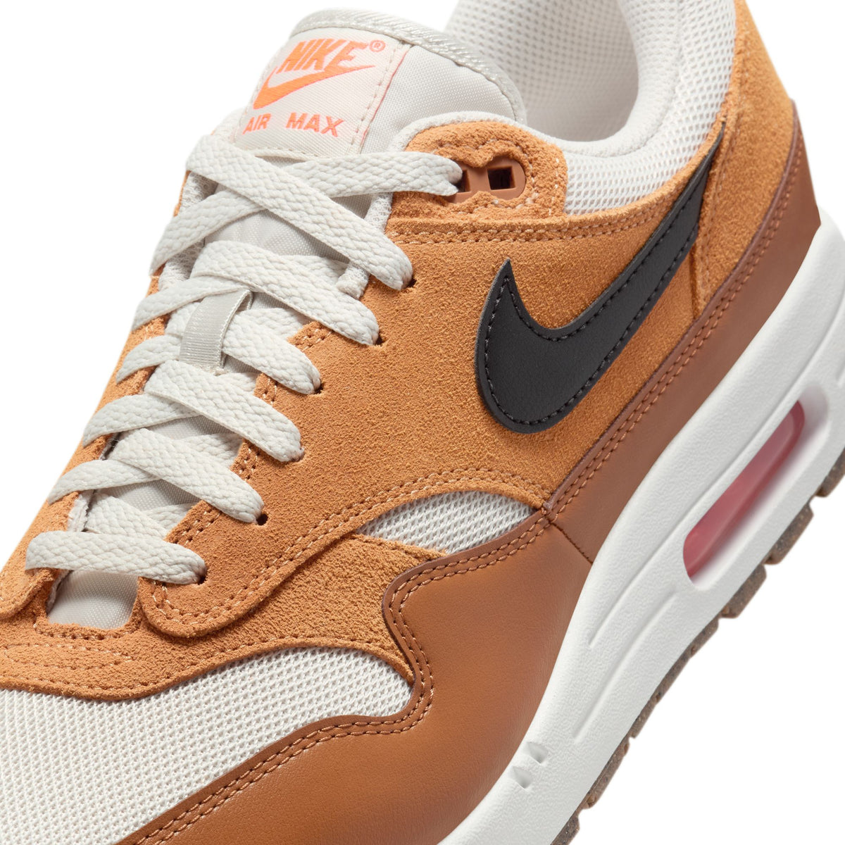 Men&#39;s Nike Air Max 1 Essential - LIGHT BONE/BLACK-FLAX-BRITISH TAN