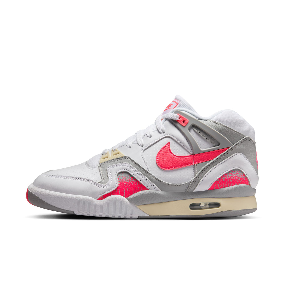 Men&#39;s Nike Air Tech Challenge 2 - WHITE/RACER PINK-LT SMOKE GREY