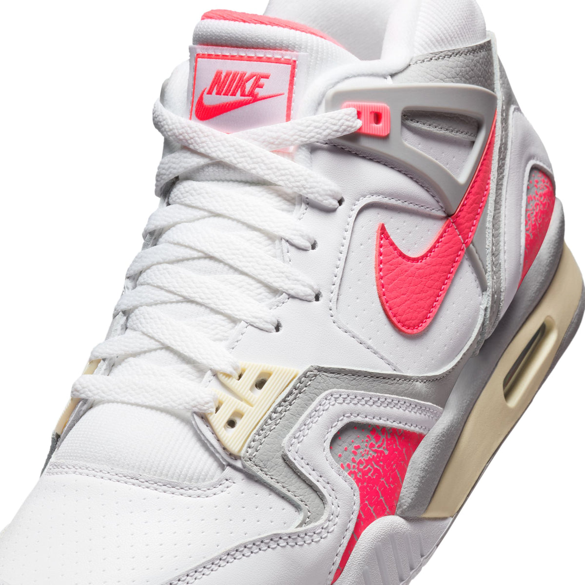 Men&#39;s Nike Air Tech Challenge 2 - WHITE/RACER PINK-LT SMOKE GREY