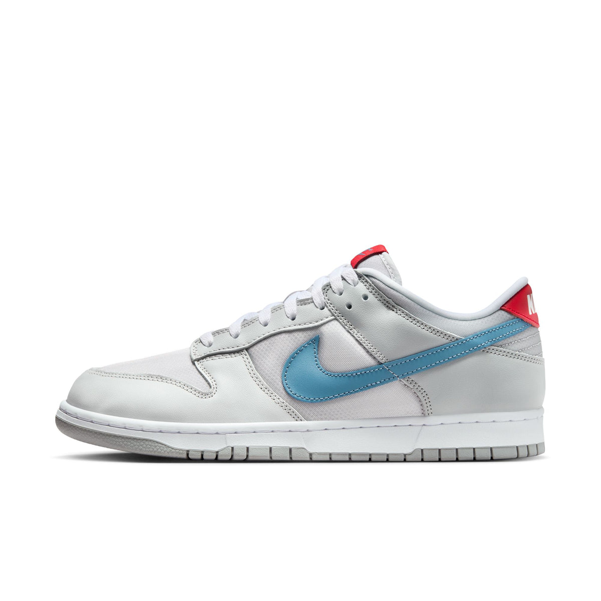 Men&#39;s Nike Dunk Low - METALLIC SILVER/AEGEAN STORM