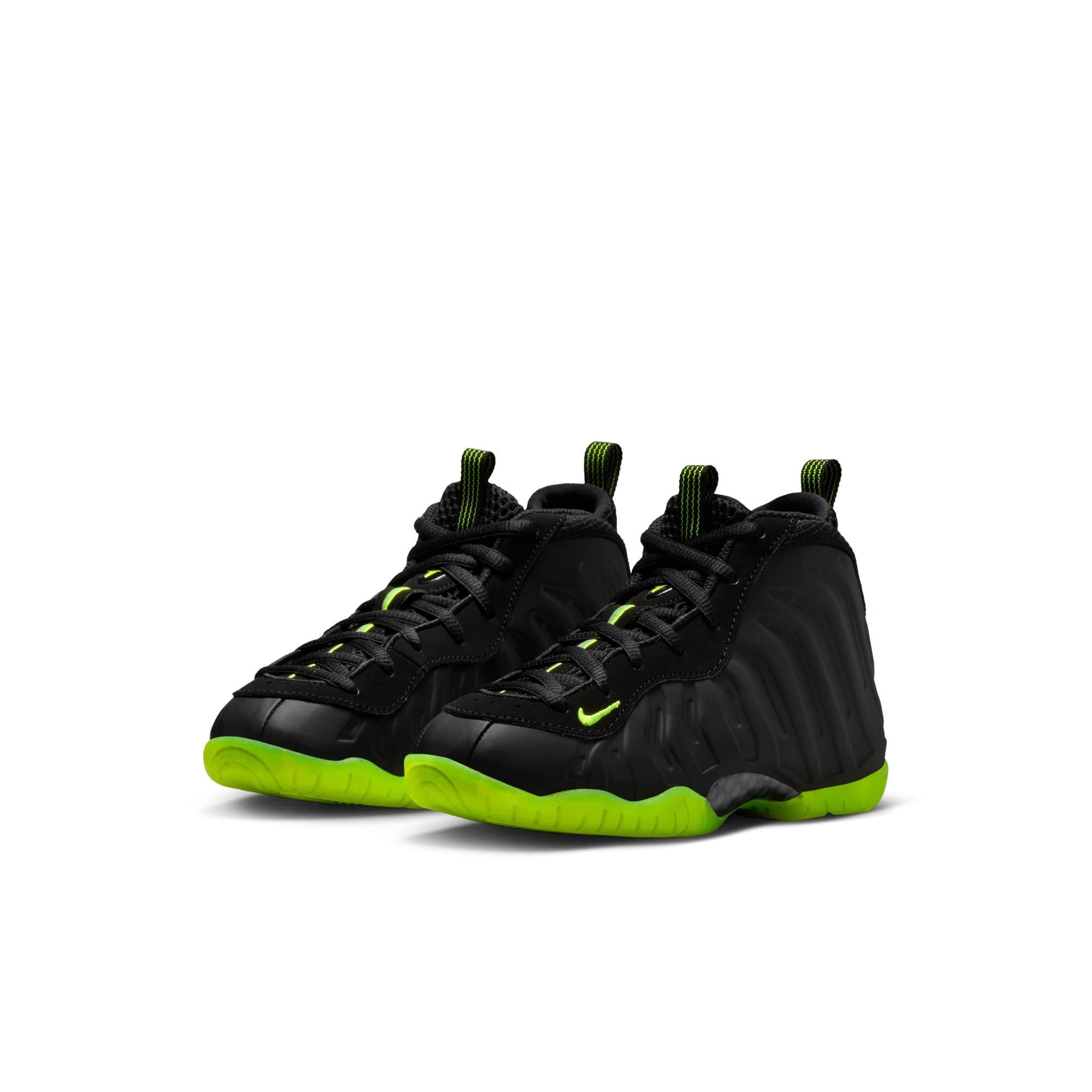 Nike Little Posite One PS - BLACK/VOLT