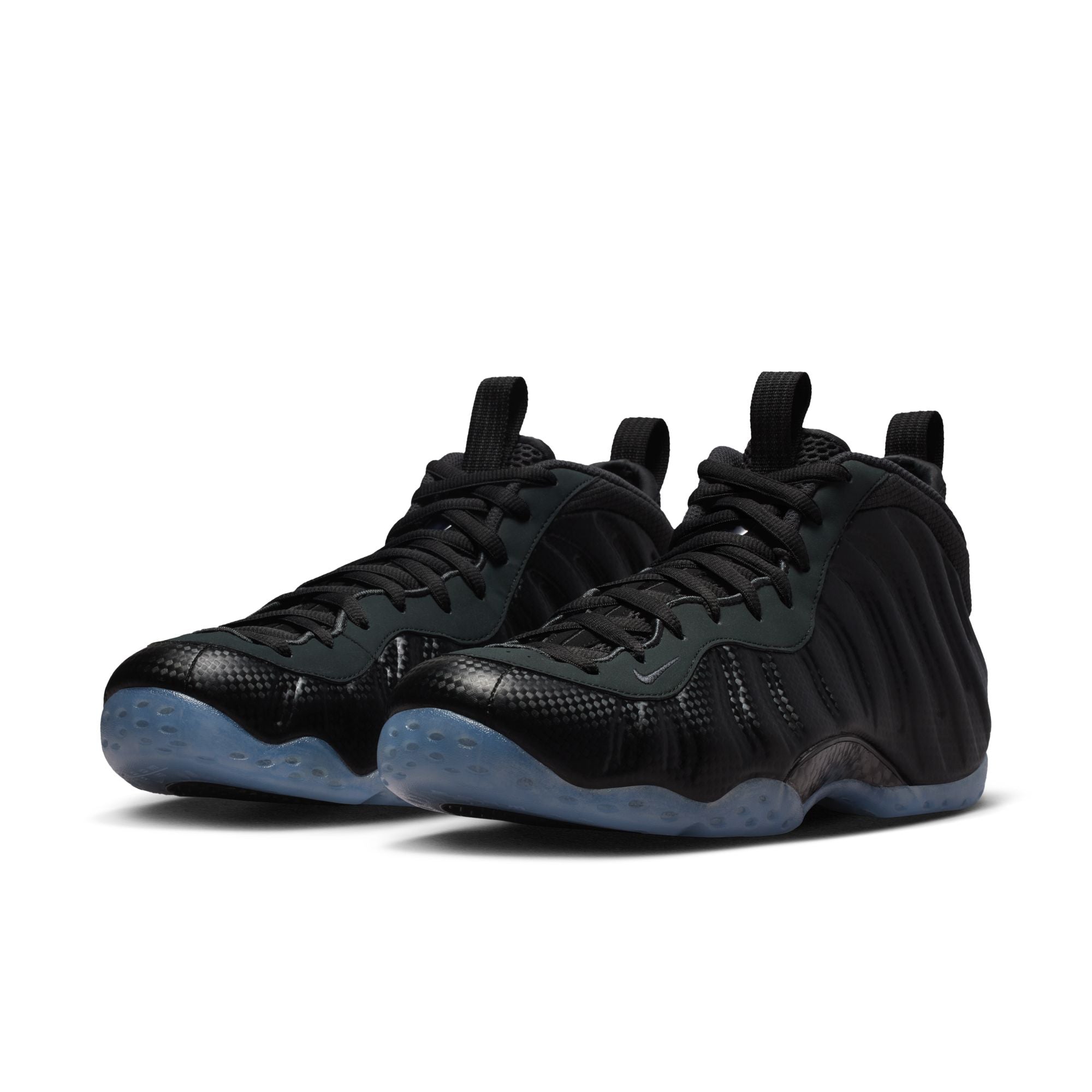 Men's Nike Air Foamposite One - BLACK/BLACK-BLACK-DK SMOKE GREY