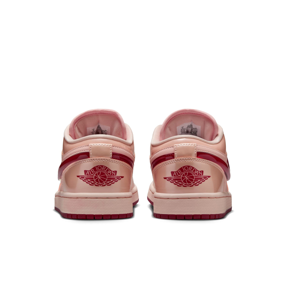 Women&#39;s Air Jordan 1 Low - WASHED-CORAL/TEAM-RED