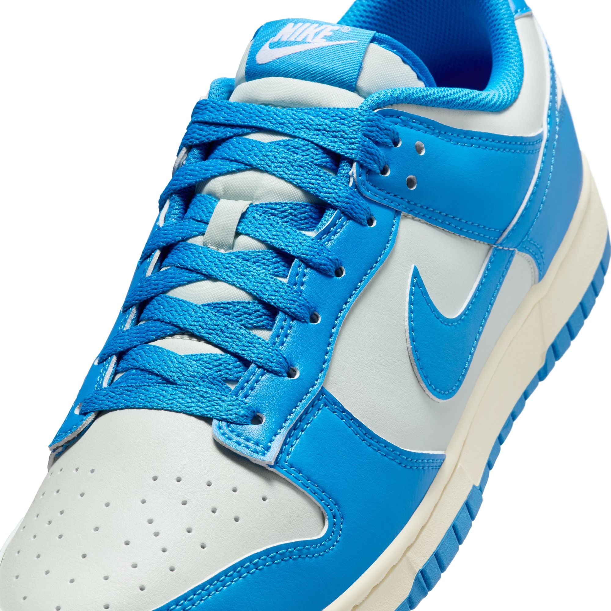 Men's Nike Dunk Low Retro - LIGHT SILVER/LT PHOTO BLUE-SAIL