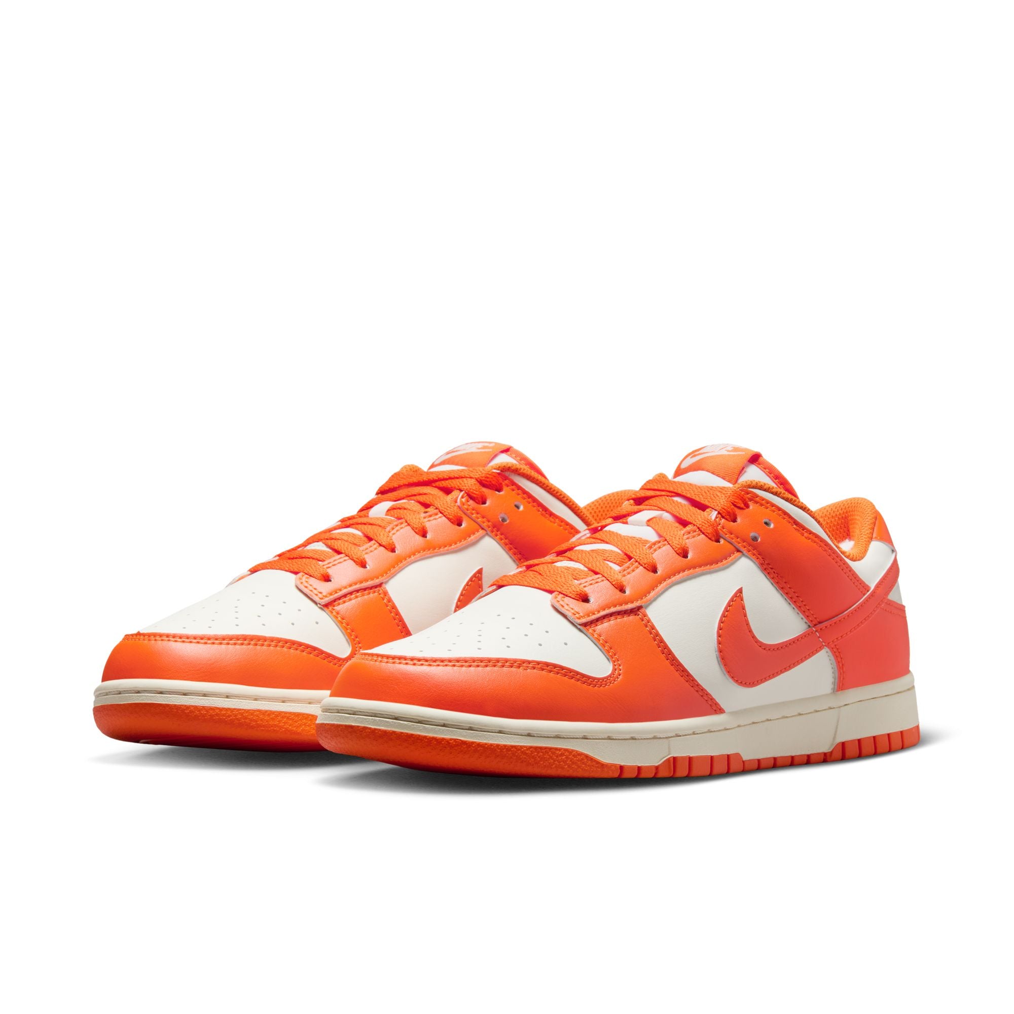 Men's Nike Dunk Low Retro - PALE IVORY/SAFETY ORANGE