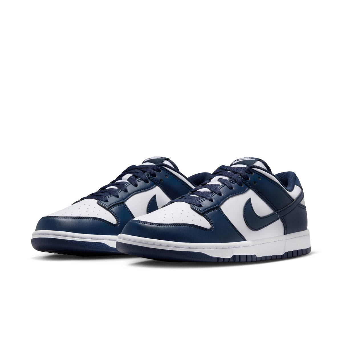 Men&#39;s Nike Dunk Low Retro - WHITE/MIDNIGHT-NAVY