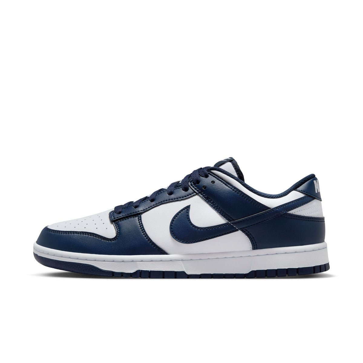 Men&#39;s Nike Dunk Low Retro - WHITE/MIDNIGHT-NAVY