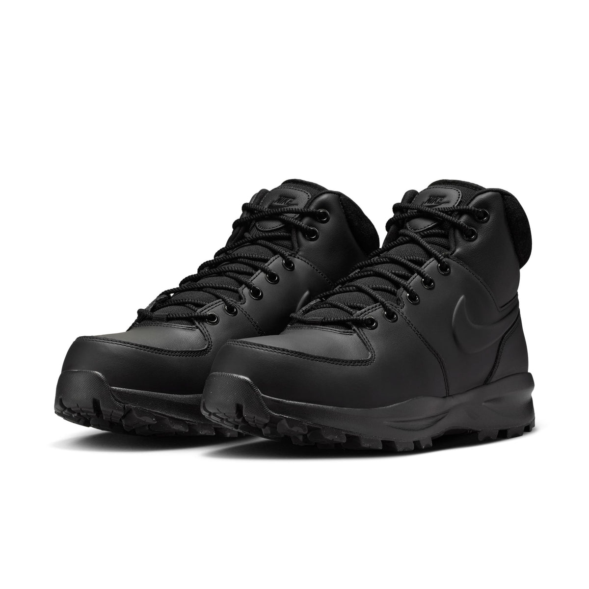 Men&#39;s Nike Manoa Leather - BLACK/BLACK-BLACK