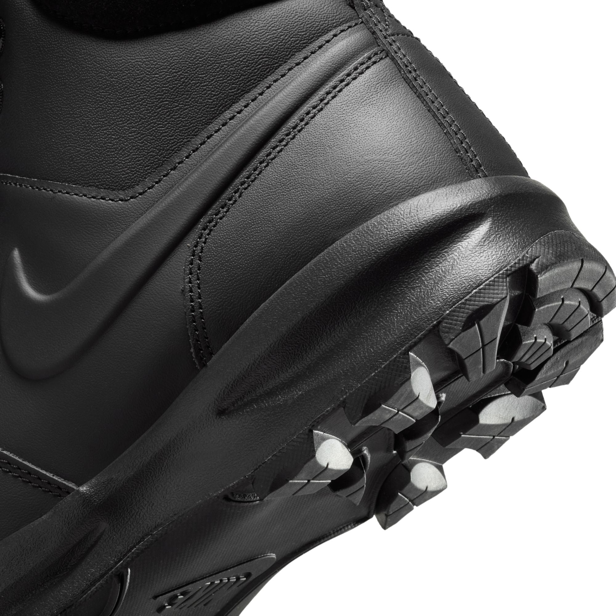 Men's Nike Manoa Leather - BLACK/BLACK-BLACK