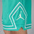 Men's Jordan Dri-FIT Mesh Diamond Shorts - WASHED TEAL/WHITE/WHITE