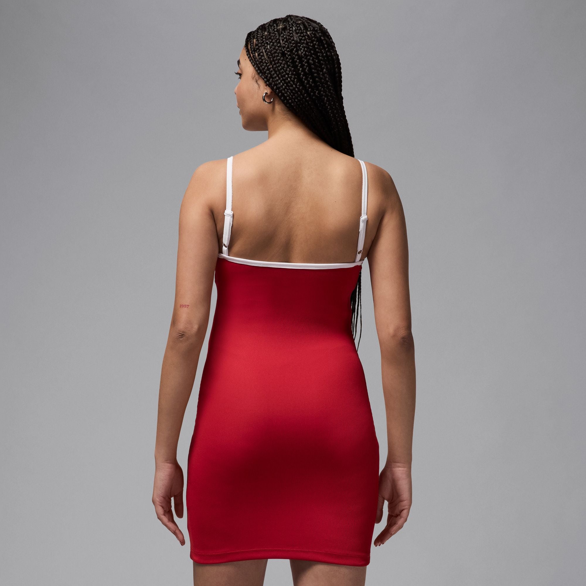 ★Nike★ Jordan Slim Tank Dress W Varsity Red White White HJ Women's Jordan Slim Tank Dress - VARSITY RED/WHITE/WHITE