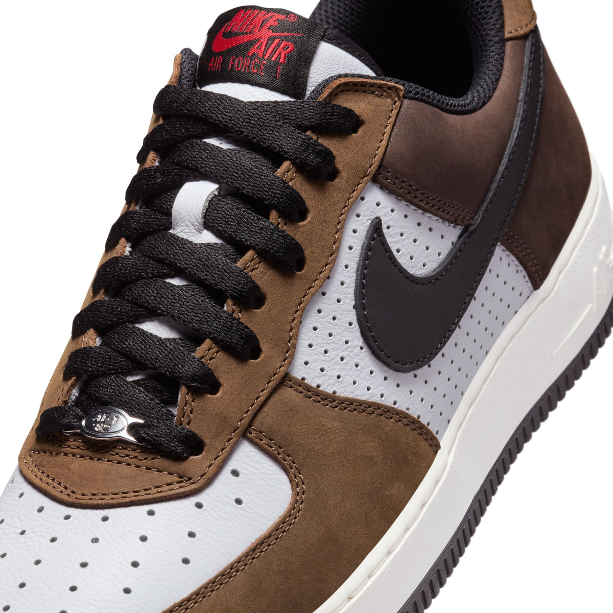 Men&#39;s Nike Air Force 1 Low Retro - WHITE/BLACK-BISON