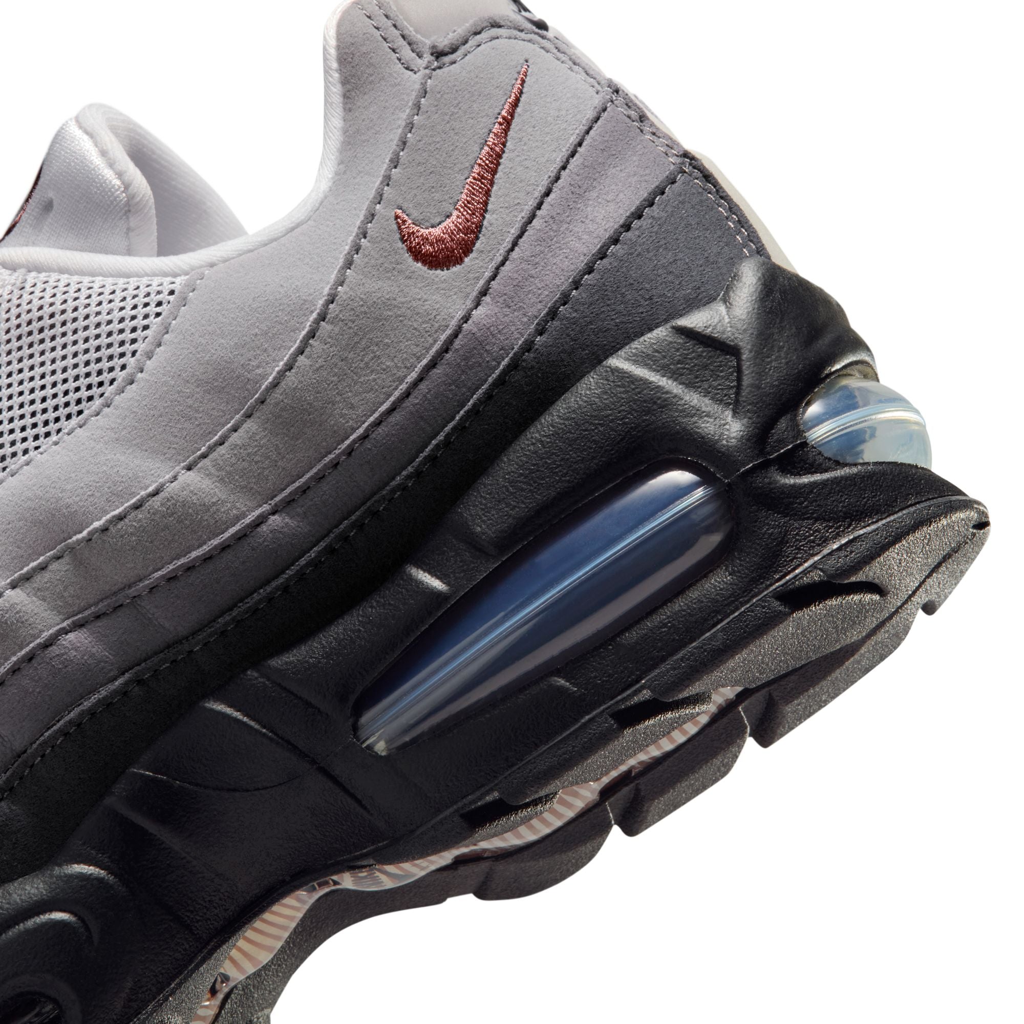 Women's Nike Air Max 95 Big Bubble - BLACK/FAUNA BROWN-WHITE-MEDIUM GREY