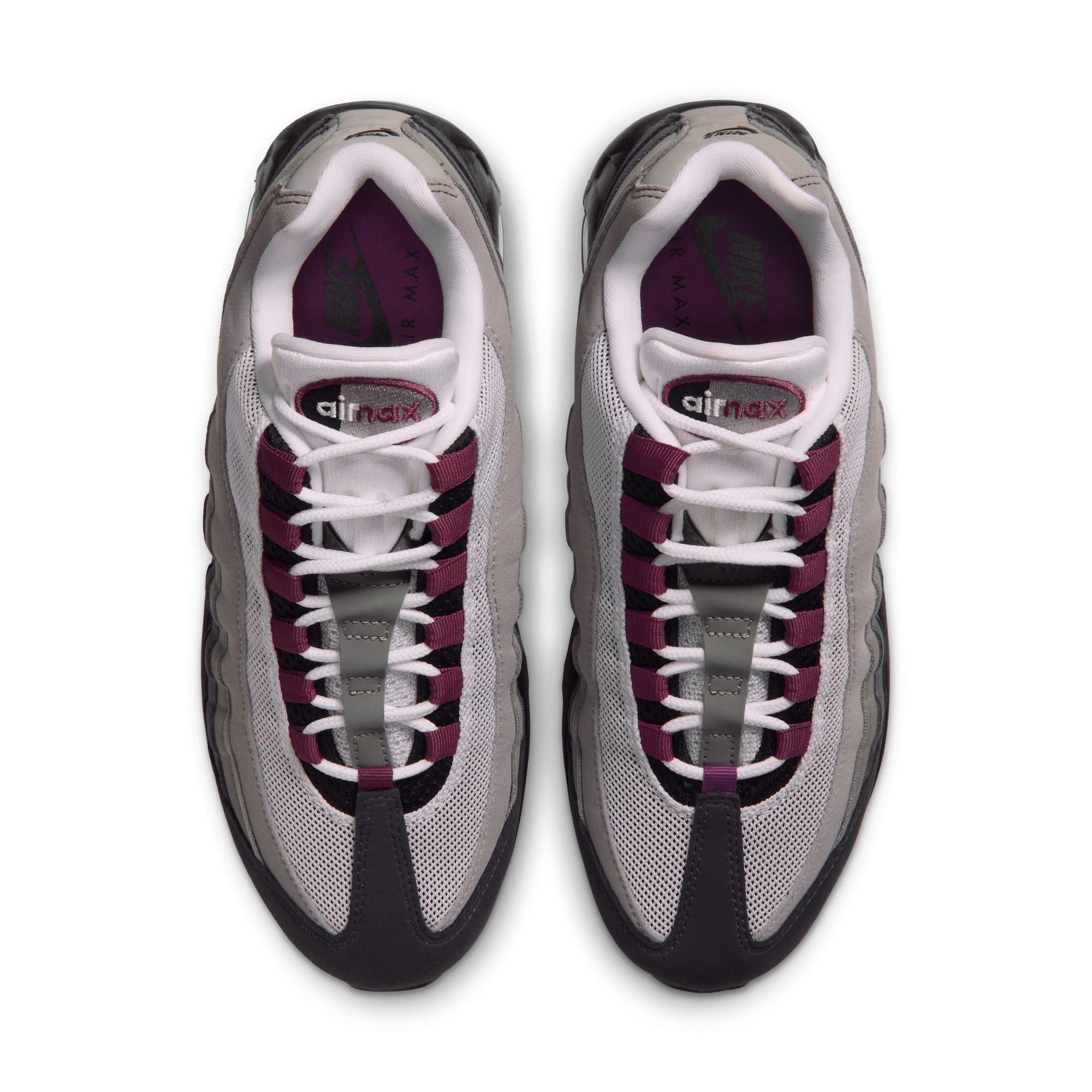 Women's Nike Air Max 95 Big Bubble - BLACK/PINK SMOKE-WHITE-MEDIUM GREY