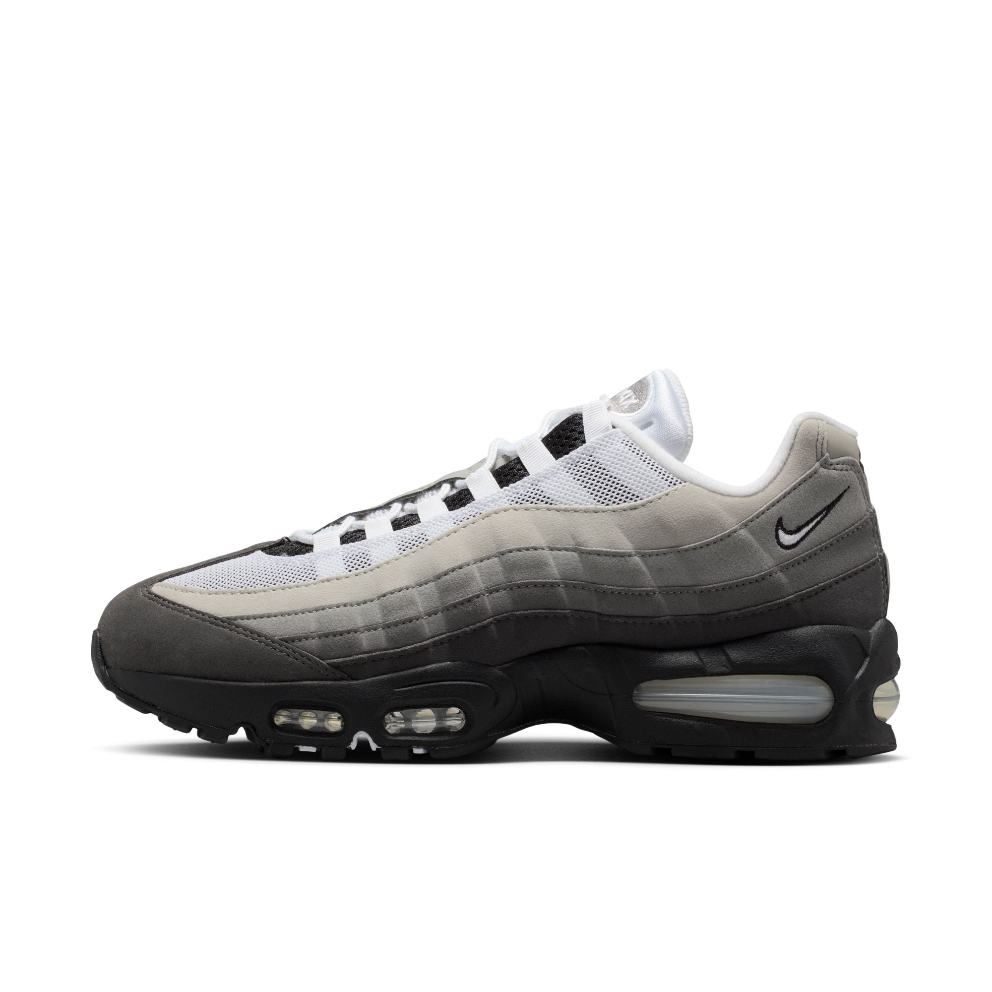Men's Nike Air Max 95 Big Bubble "OG" -BLACK/WHITE-MEDIUM ASH-DK PEWTER