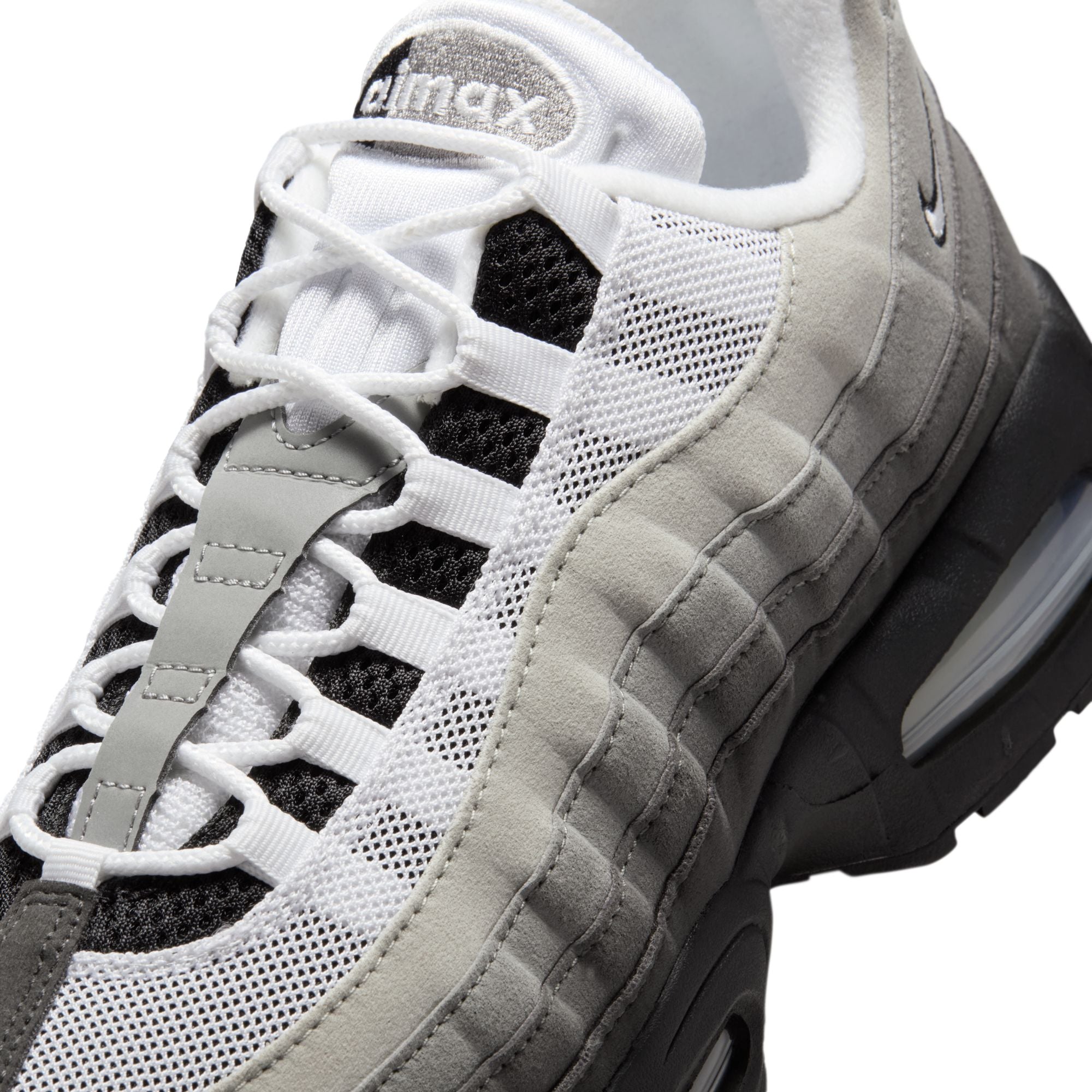 Men's Nike Air Max 95 Big Bubble "OG" -BLACK/WHITE-MEDIUM ASH-DK PEWTER
