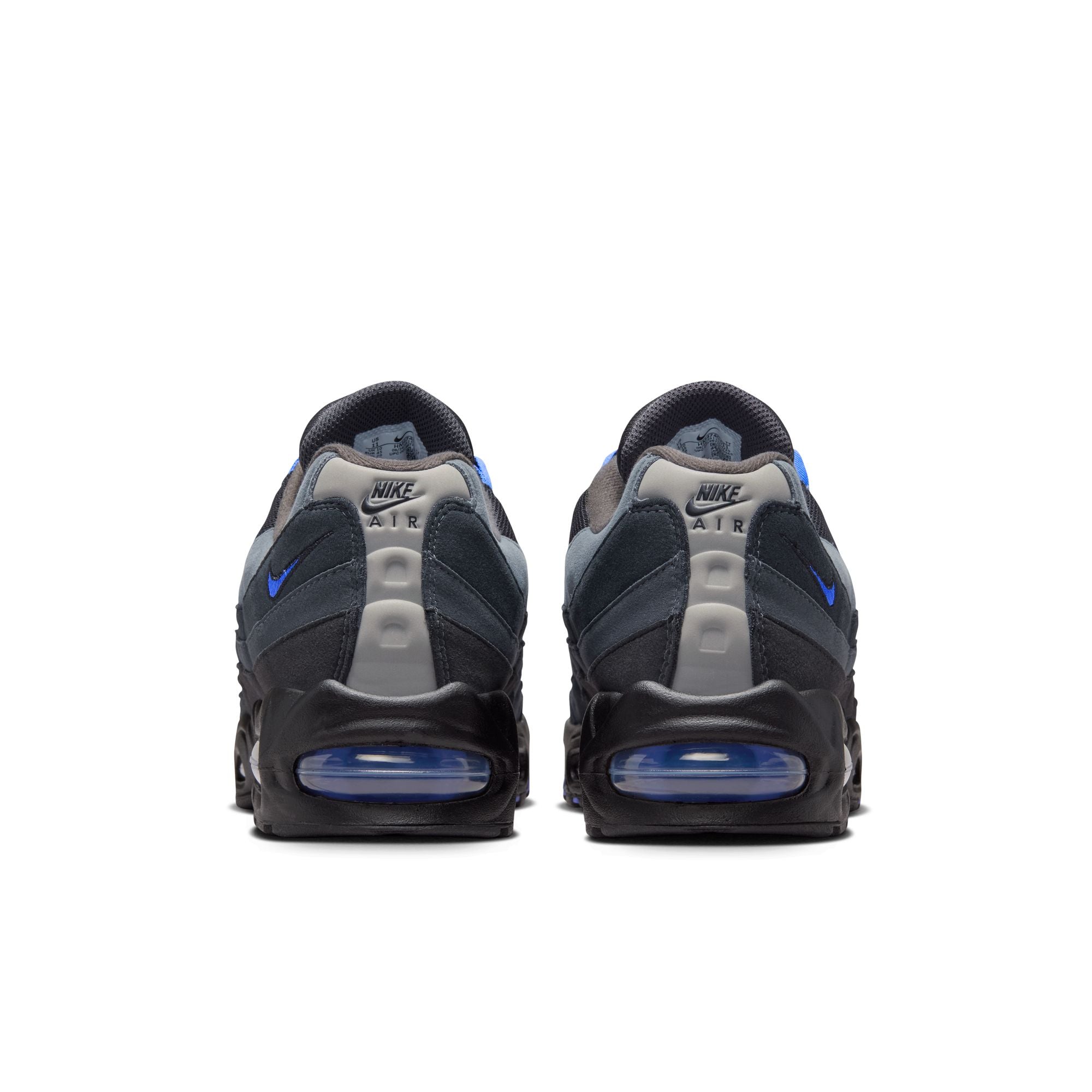 Men's Nike Air Max 95 Big Bubble "OG" - BLACK/SAPPHIRE-ANTHRACITE-DK SMOKE GREY