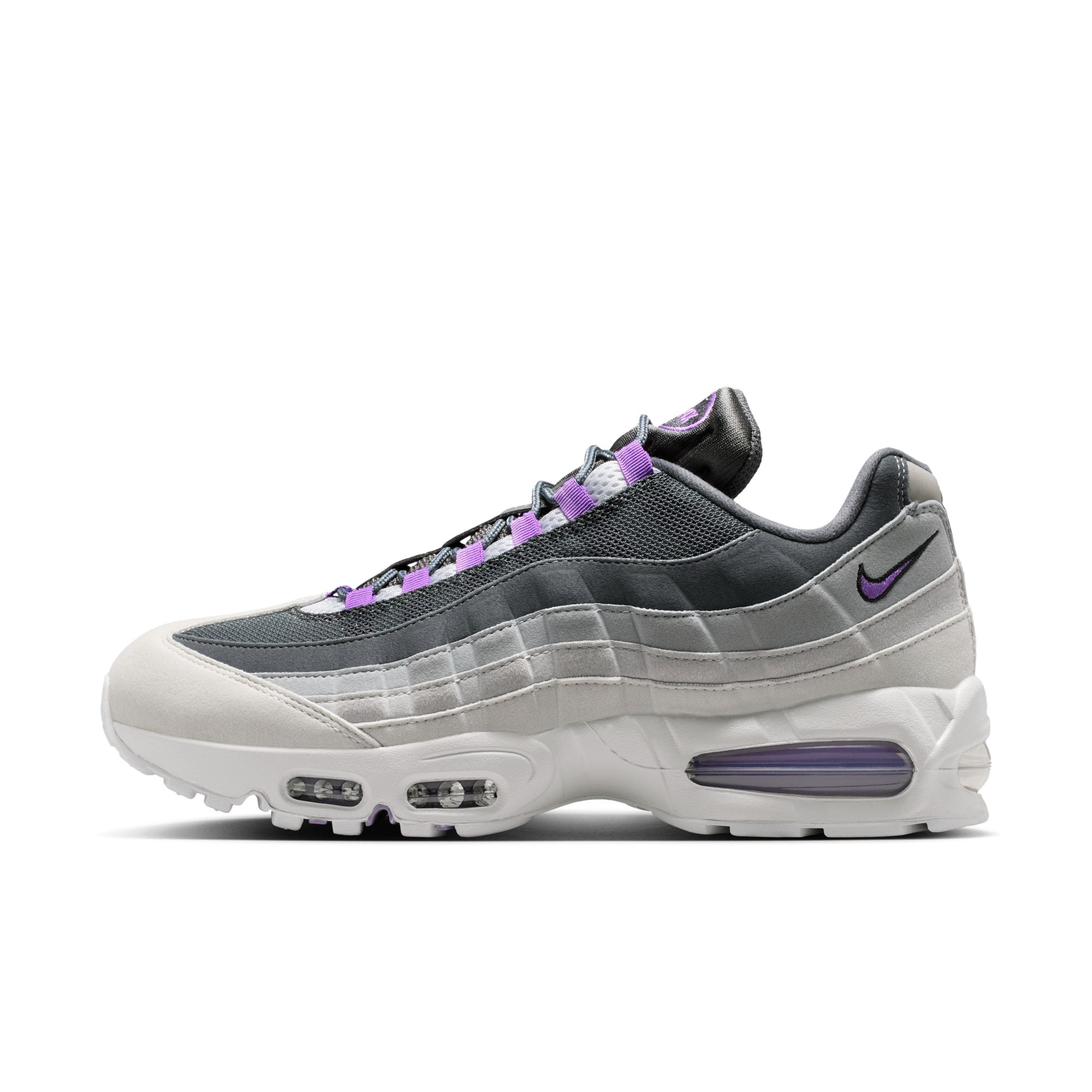 Men's Nike Air Max 95 OG - PHOTON DUST/BRIGHT VIOLET-DARK GREY