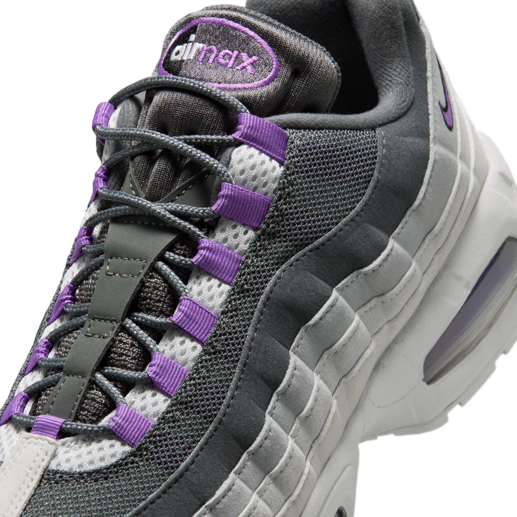 Men's Nike Air Max 95 OG - PHOTON DUST/BRIGHT VIOLET-DARK GREY