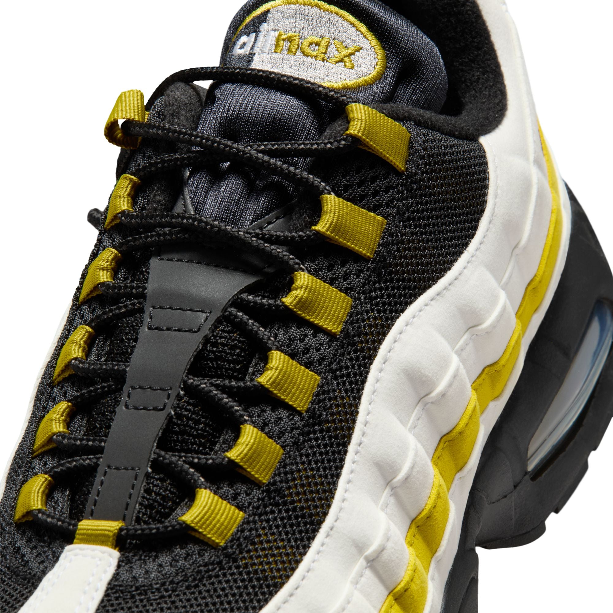 Men's Nike Air Max 95 OG - WHITE/BLACK-SAFFRON QUARTZ