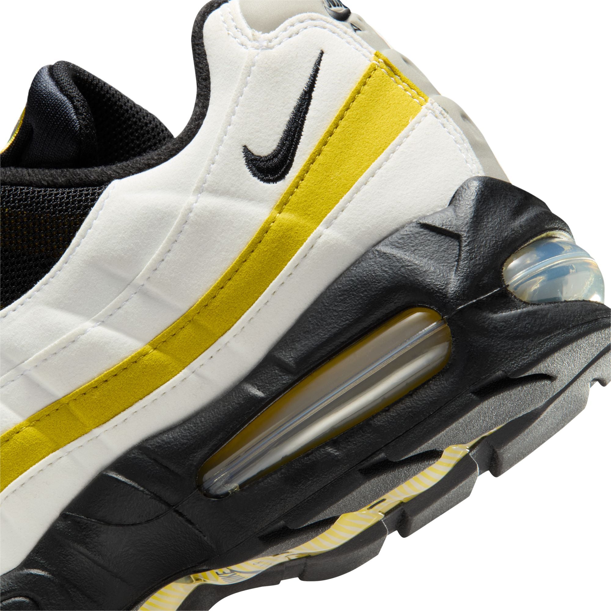 Men's Nike Air Max 95 OG - WHITE/BLACK-SAFFRON QUARTZ