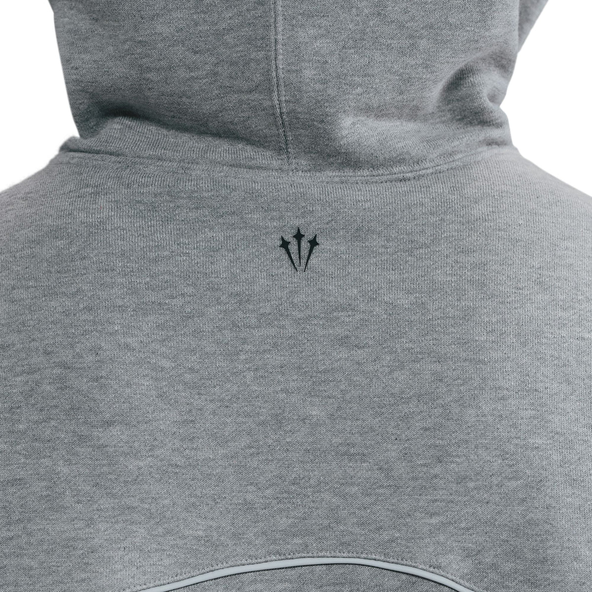 Nocta Fleece CS Hoodie 2 - DK GREY HEATHER/MATTE SILVER/BLACK