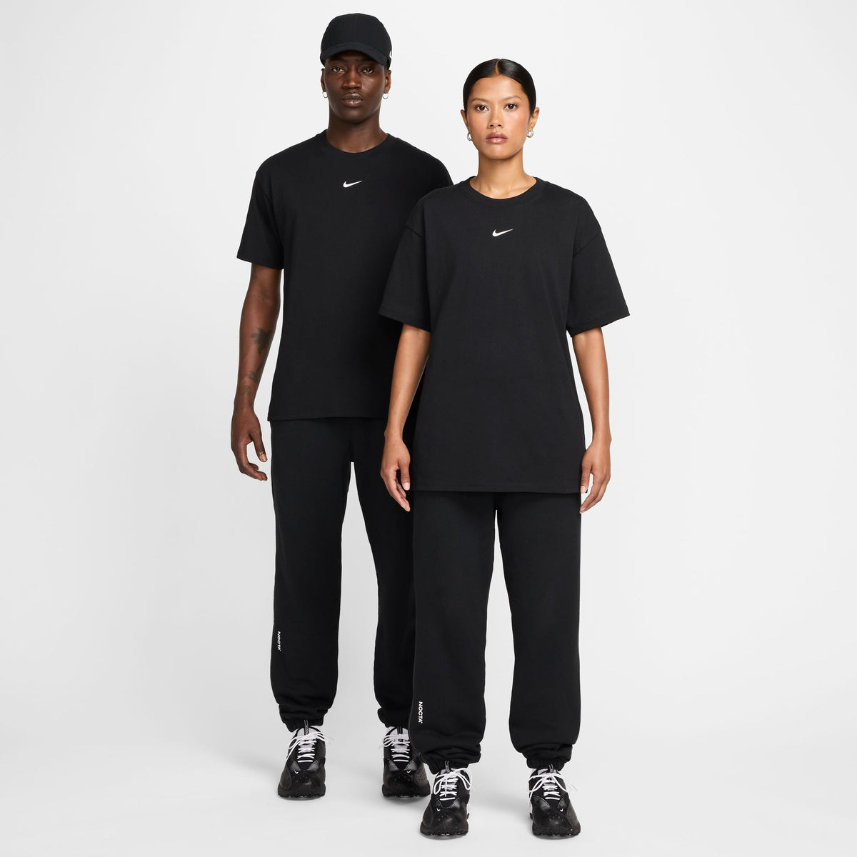 Nike x NOCTA Fleece CS Sweatpants - BLACK/WHITE