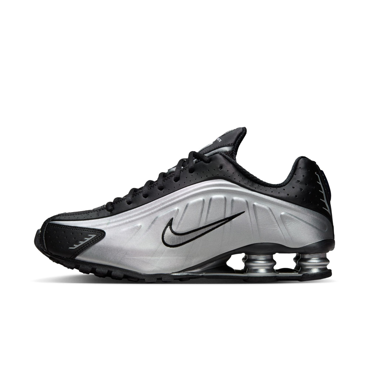 Men&#39;s Nike Shox R4 - METALLIC SILVER/METALLIC SILVER-BLACK