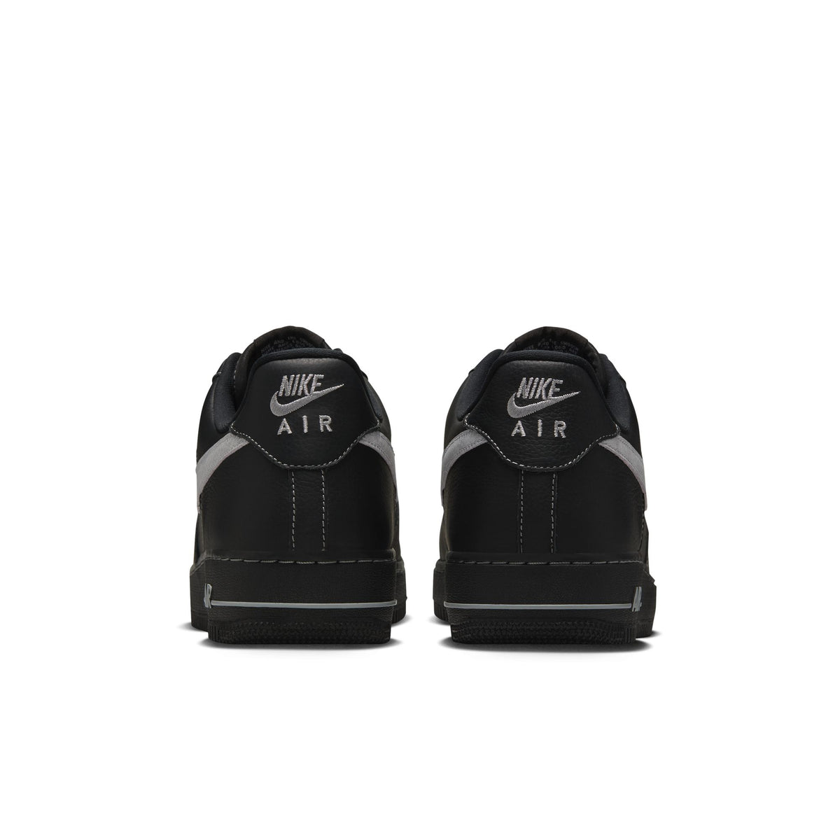 Men&#39;s Nike Air Force 1 &#39;07 Lv8 - BLACK/WOLF GREY-BLACK-BLACK