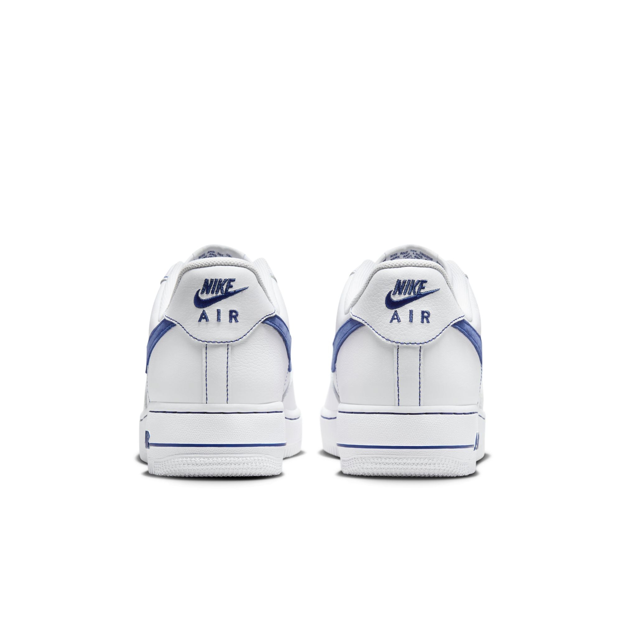 Men's Nike Air Force 1 '07 Lv8 - WHITE/DEEP ROYAL BLUE