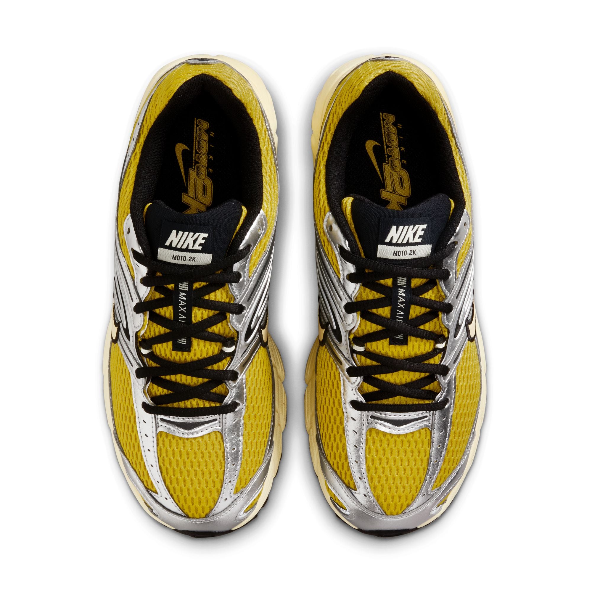 Men's Nike Air Max Moto 2k - SAFFRON QUARTZ/ALABASTER-METALLIC SILVER