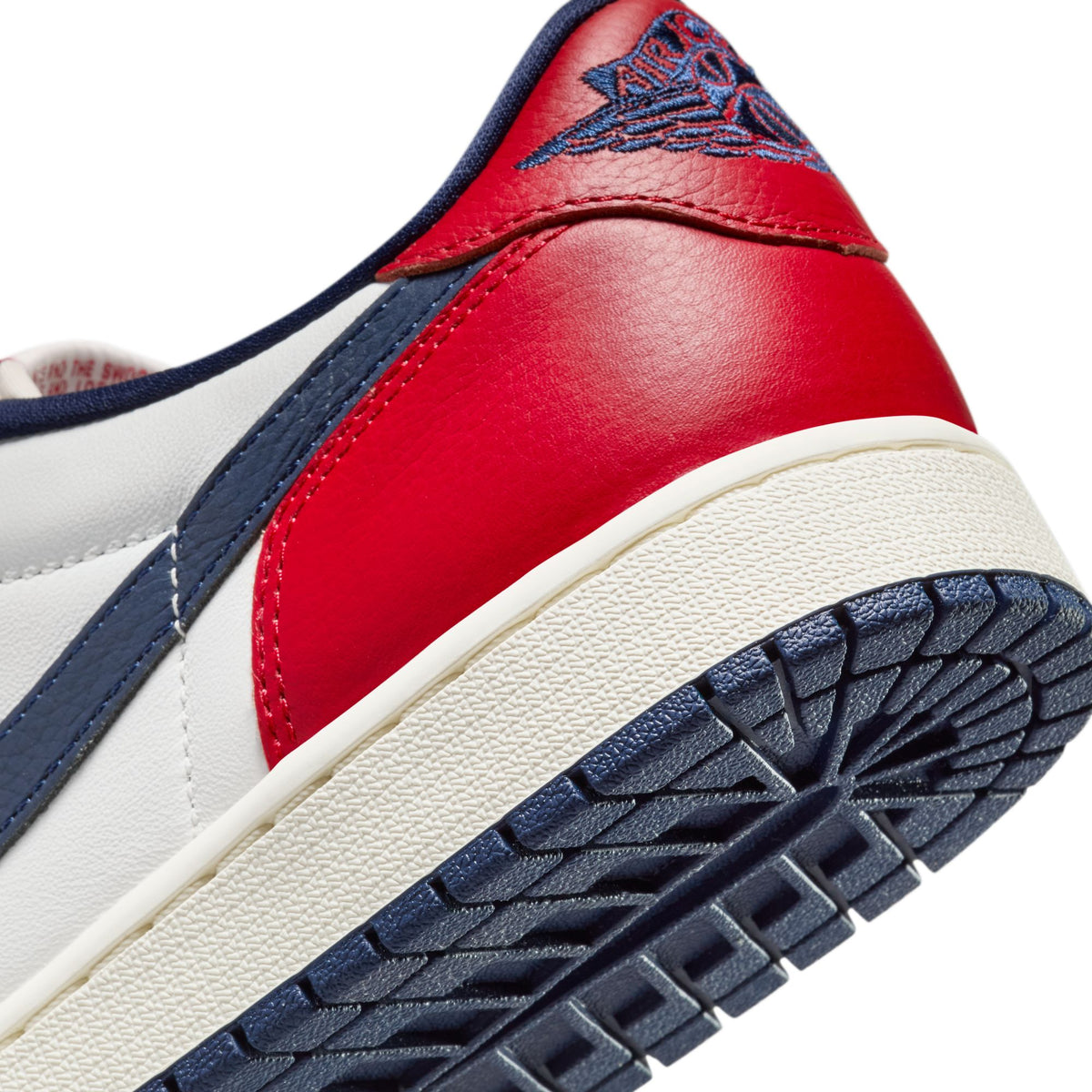 Men&#39;s Air Jordan 1 Retro Low OG - SUMMIT WHITE/GYM RED-MIDNIGHT NAVY